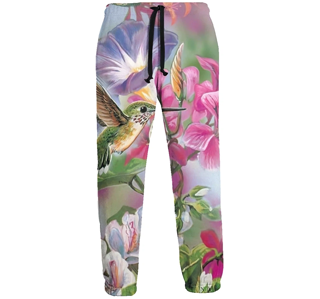 Hummingbirds Menwomen Sweatpants Funny Joggers Pants Sports Trousers With Drawstring Sweatpant