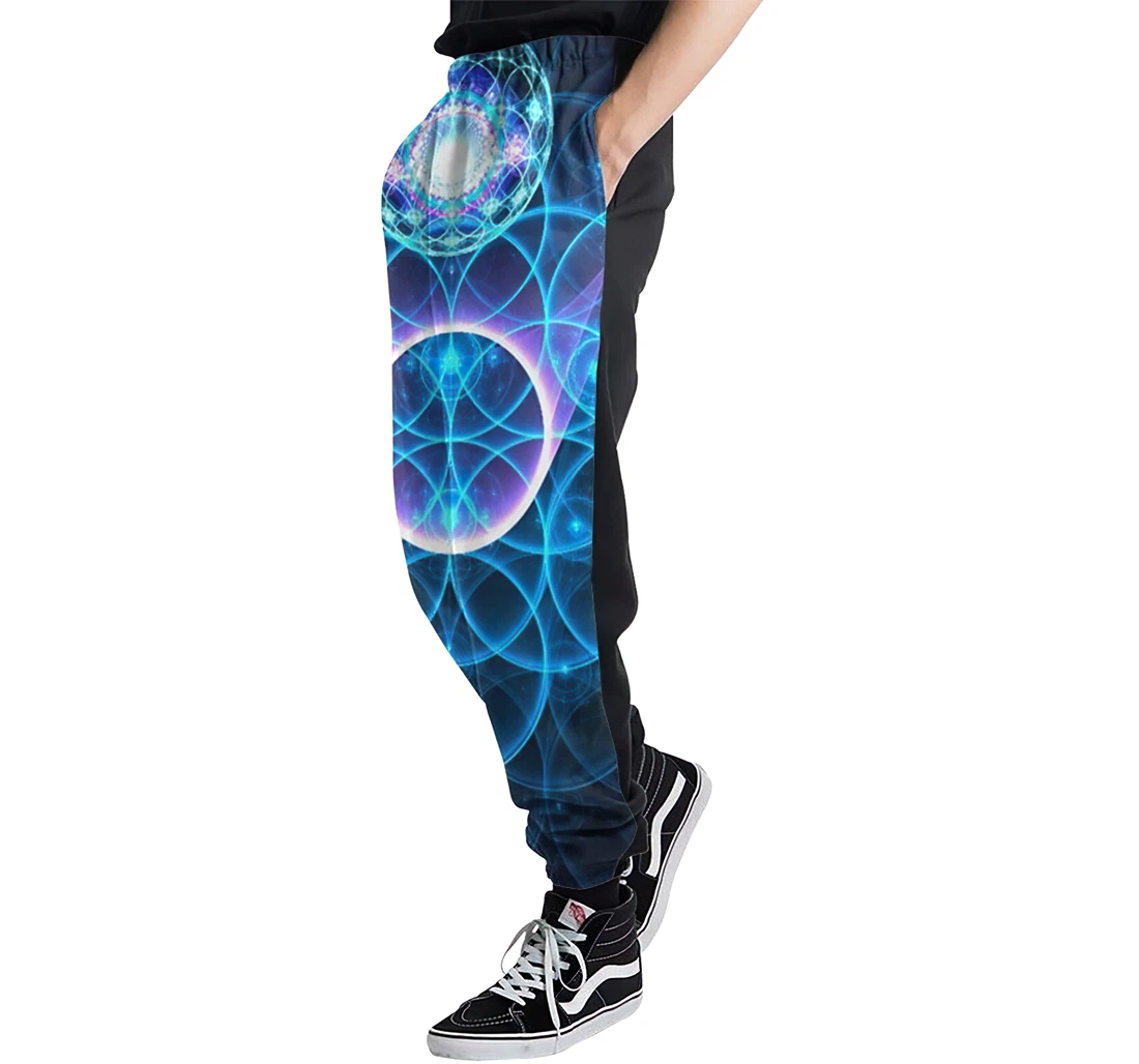 Flower Of Life Unisex 3d Graphic Jogger Pants Lightweight Comfortable Baggy Sweatpants With Drawstring Pockets Sweatpant