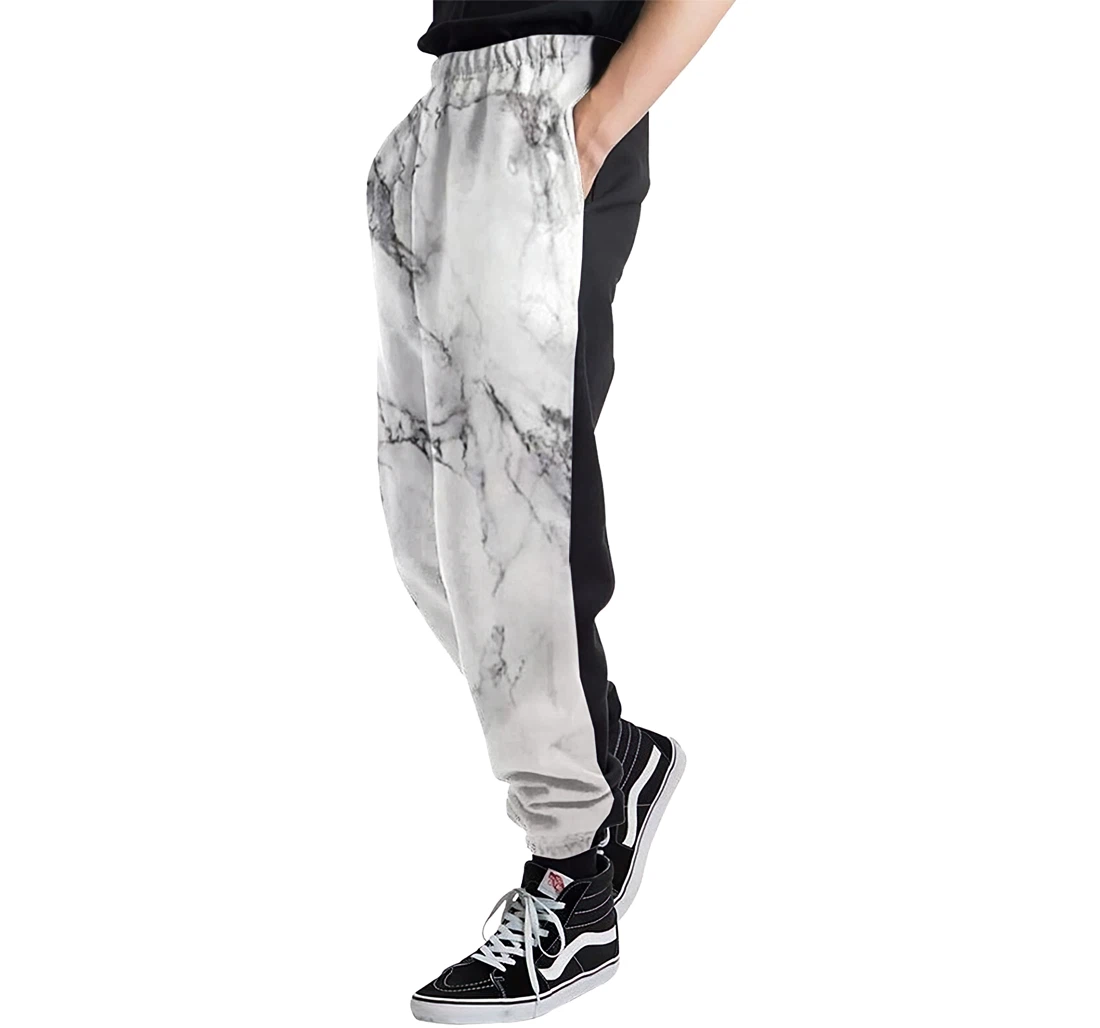 Gray Marble Jogger Pants 3d Sweat Pants Hip Hop Garment Unisex Spring Sweatpants Sweatpant