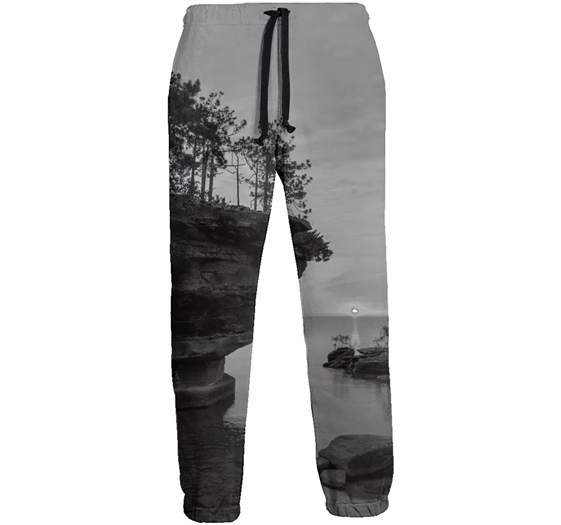 An Island In The Night Menwomen Sweatpants Funny Joggers Pants Sports Trousers With Drawstring Sweatpant