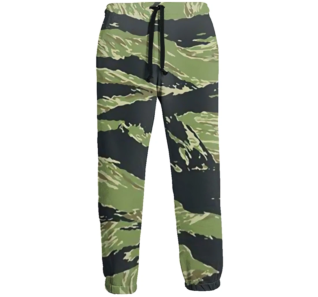 Animal Tiger Stripe Casual Hip Hop Trousers Length Jogger Pants Baggy Drawstring Sweatpants With Pockets Sweatpant