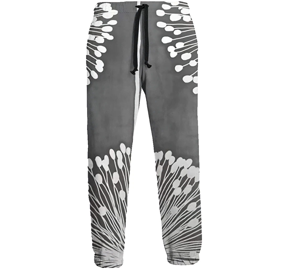 Abstract Fireworks Casual Hip Hop Trousers Length Jogger Pants Baggy Drawstring Sweatpants With Pockets Sweatpant
