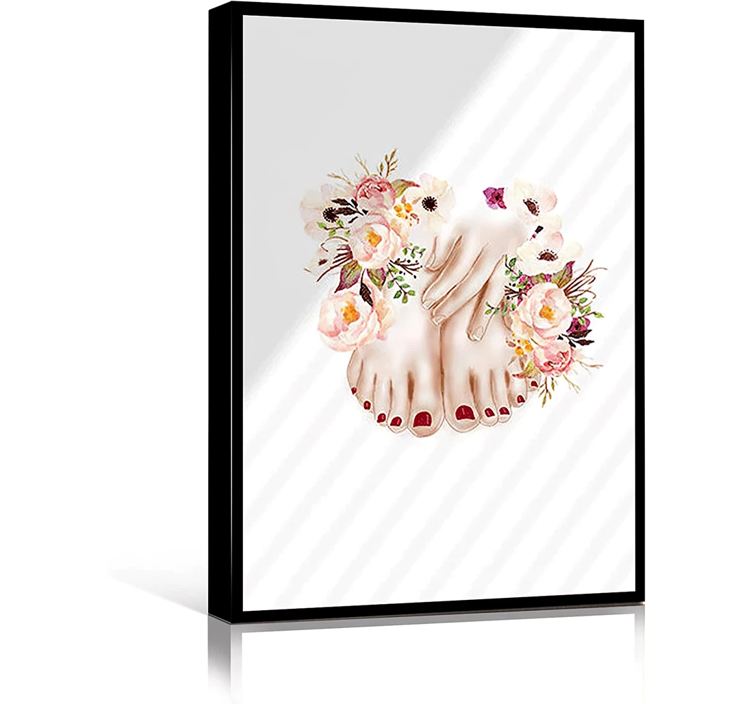 Nails Nail Cheap Nail Technician Nail Technician Nail Salon Beauty Salon In Hangings Printed Poster, Framed Canvas, Wall Art