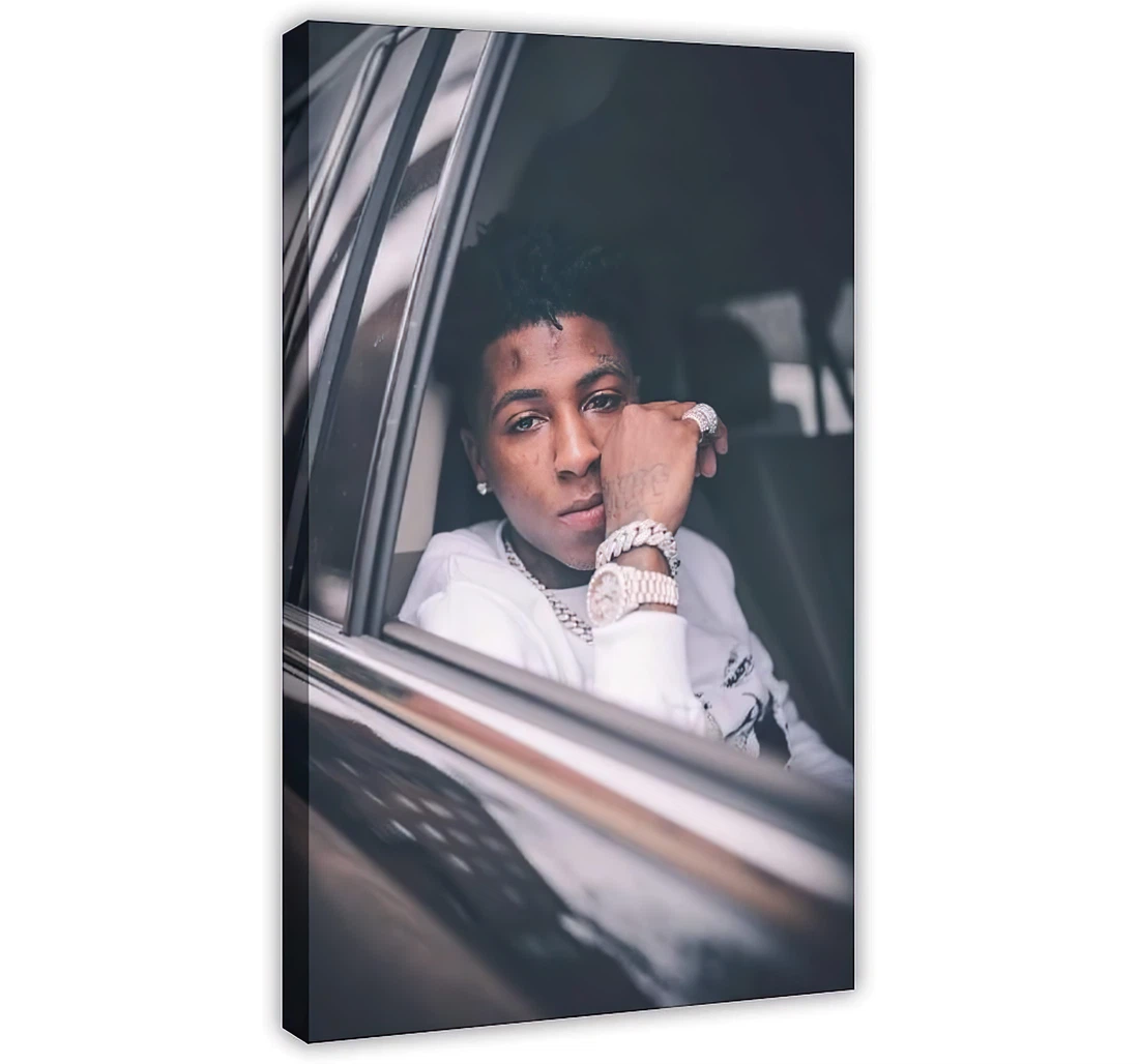 Hip Hop Rapper Youngboy Never Broke Again 07 Printed Poster, Framed Canvas, Wall Art