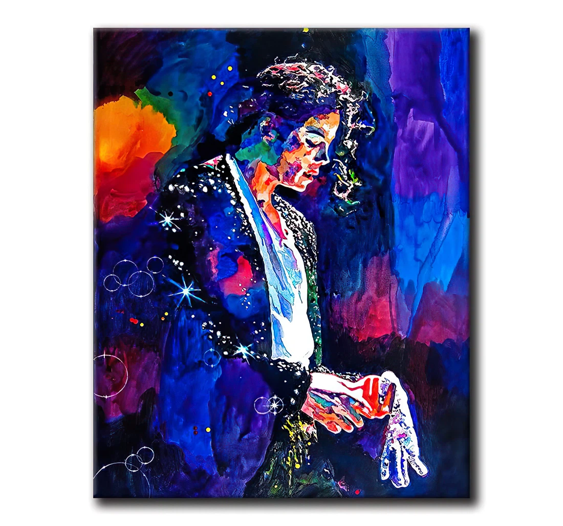 Michael Jackson Printed Poster, Framed Canvas, Wall Art