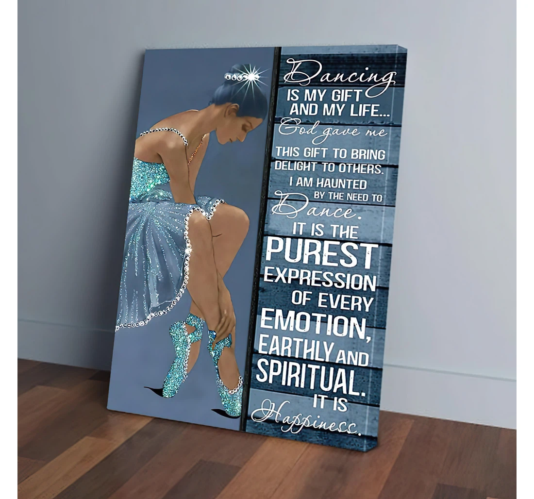 Ballet Gifts Printed Poster, Framed Canvas, Wall Art