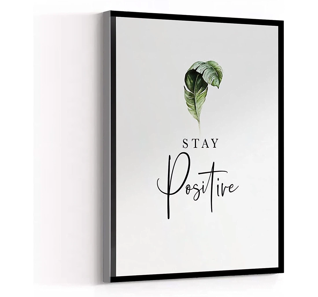 Green Dark Quotes And Sayings And Printed Poster, Framed Canvas, Wall Art