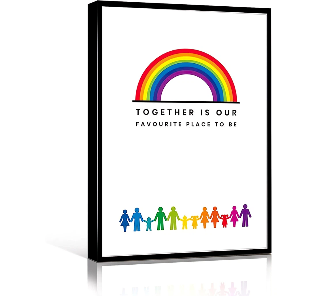 Sentimental Loved One. Cheer Up Your Bestfriend Or Relative Printed Poster, Framed Canvas, Wall Art
