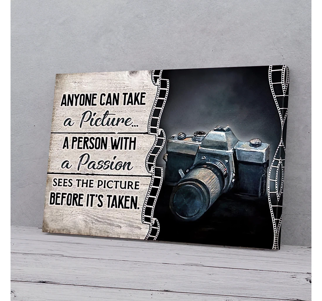 Photographer Gifts Printed Poster, Framed Canvas, Wall Art