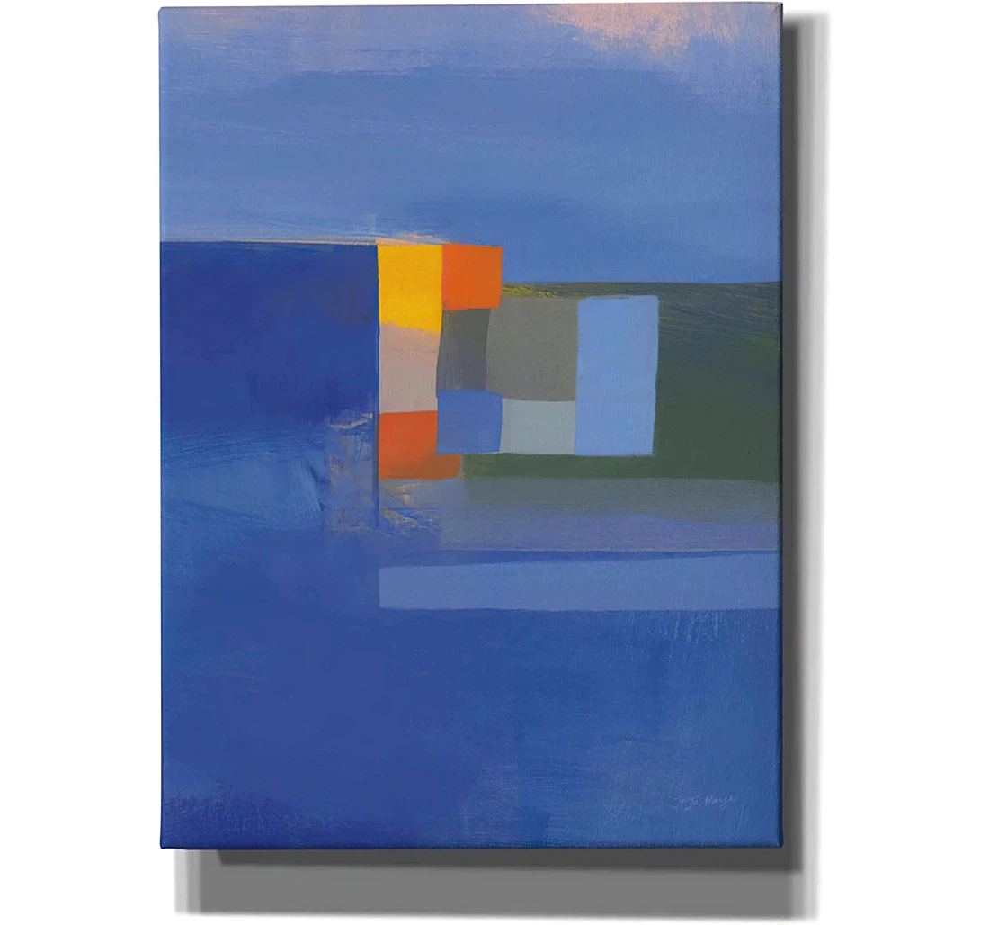 Epic Graffiti 'evening Light' By Jo Maye, Art, Printed Poster, Framed Canvas, Wall Art