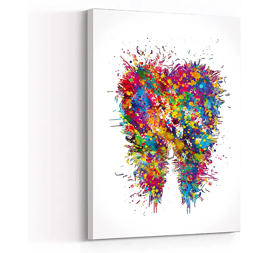 Teeth Anatomical Dental Clinic Dentistry Dental Practice Dentist Printed Poster, Framed Canvas, Wall Art