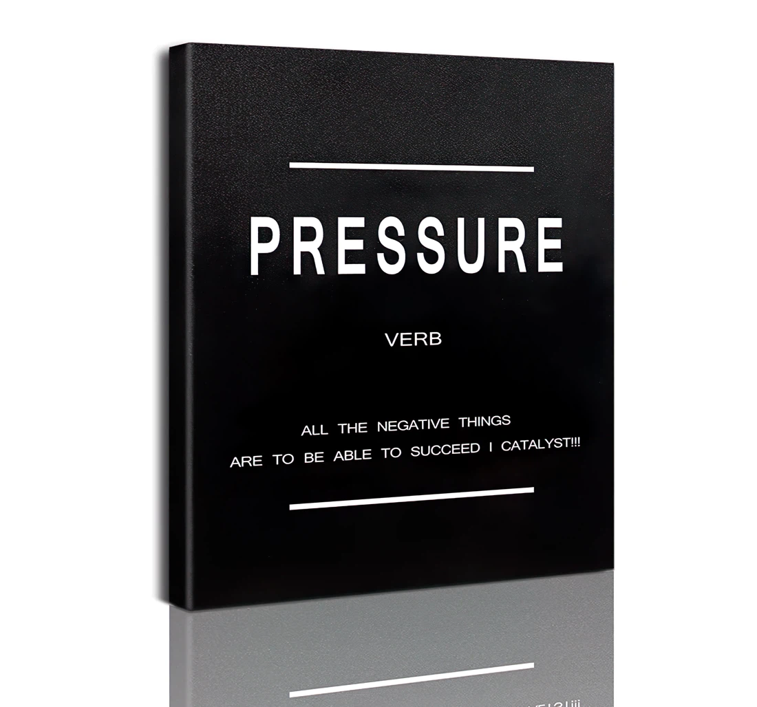 Pressure Printed Poster, Framed Canvas, Wall Art