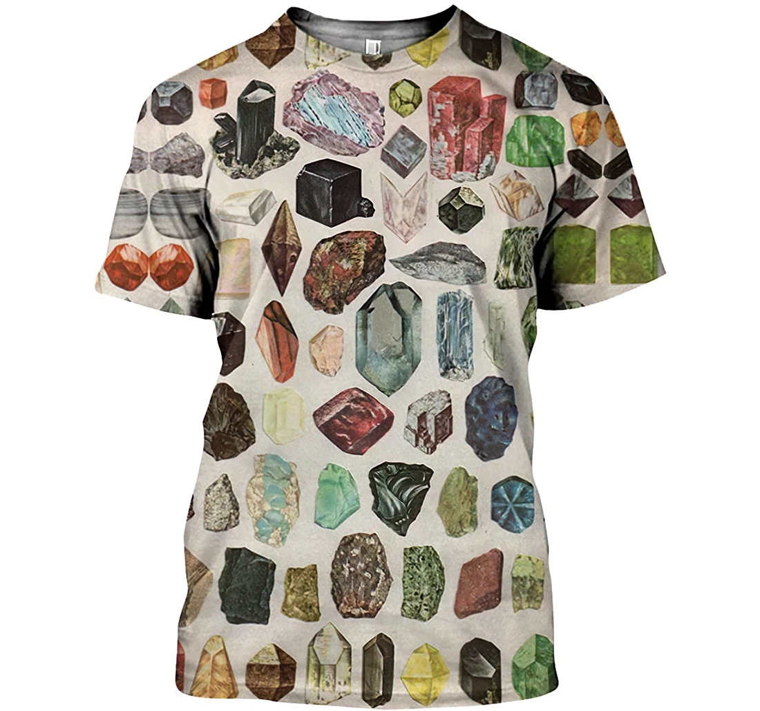 A Lot Of Gemstone Shirts - 3D Printed T-shirt