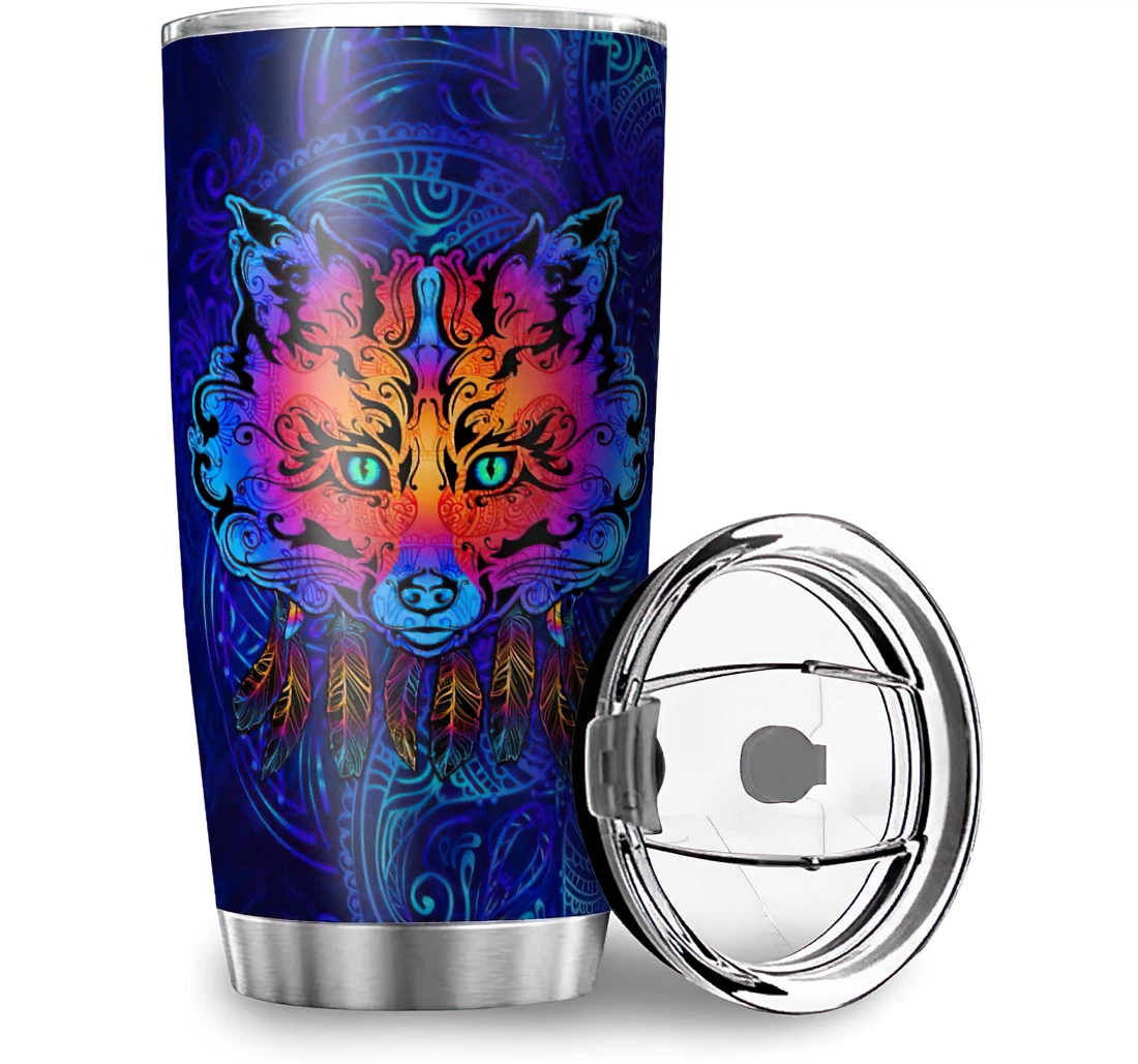 Custom Blue Parents Birthday Stainless Steel Tumbler Cup