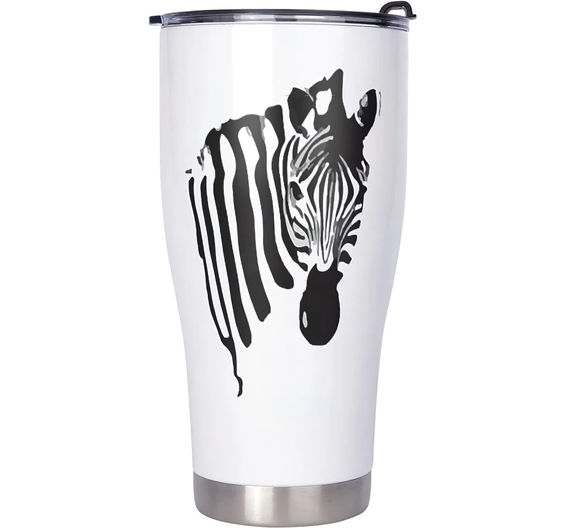 Funny Animal Printed Ice Drinks Stainless Steel Tumbler Cup