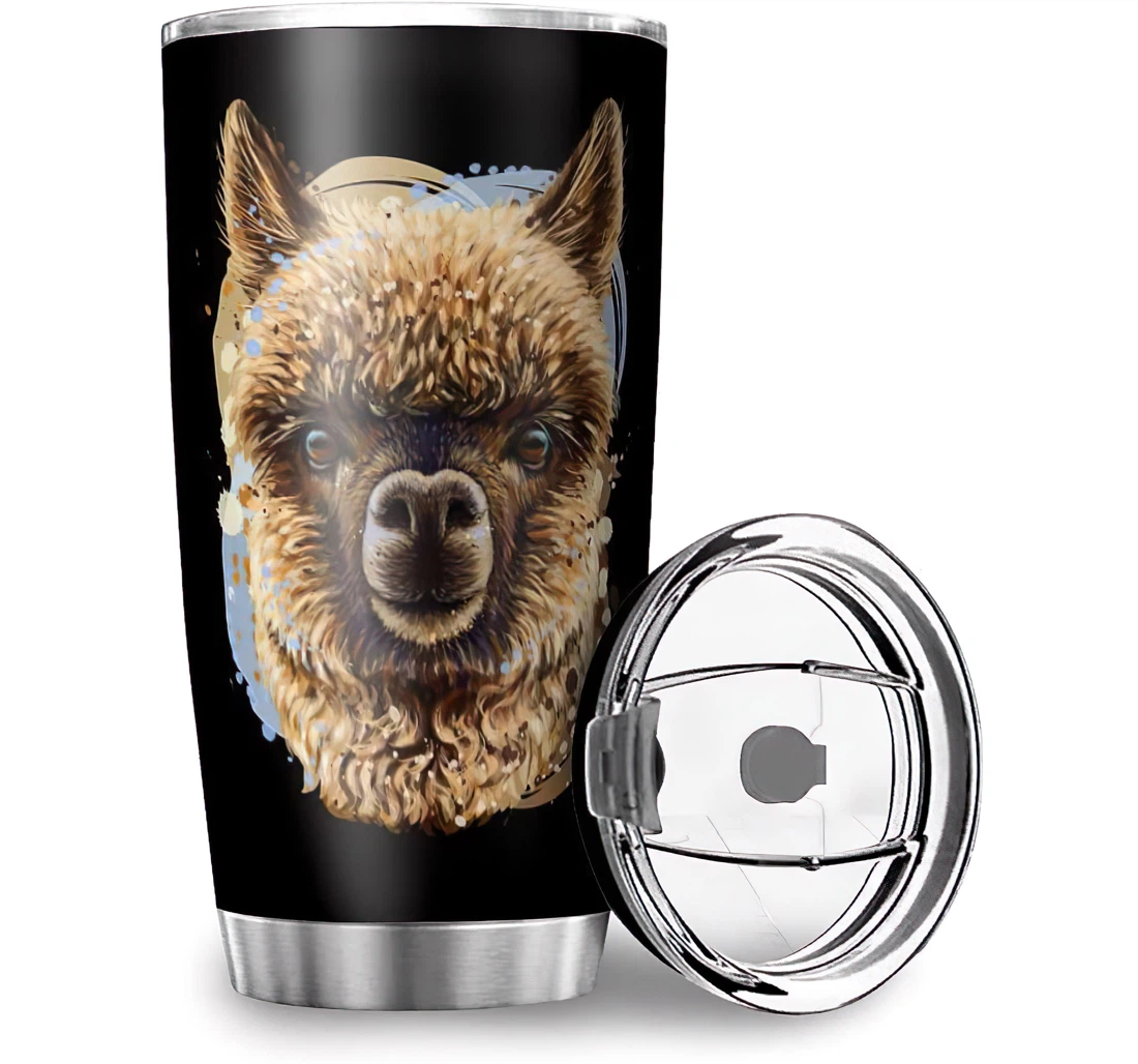 Funny Animal Print Work Fitness Stainless Steel Tumbler Cup