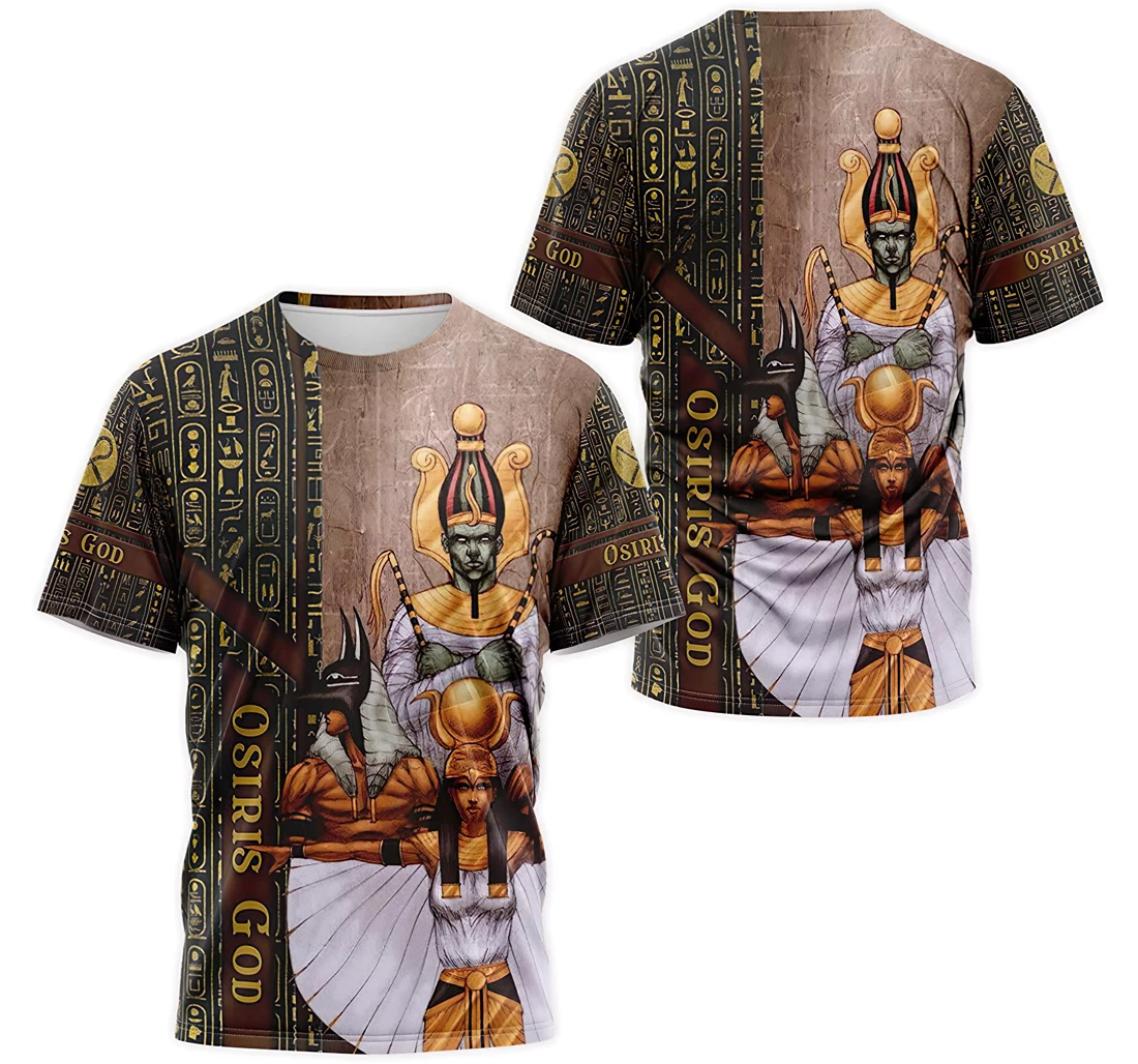 Personalized T-Shirt, Hoodie - Ancient Egypt Hieroglyphic Osiris God Nekhakha 3D Printed