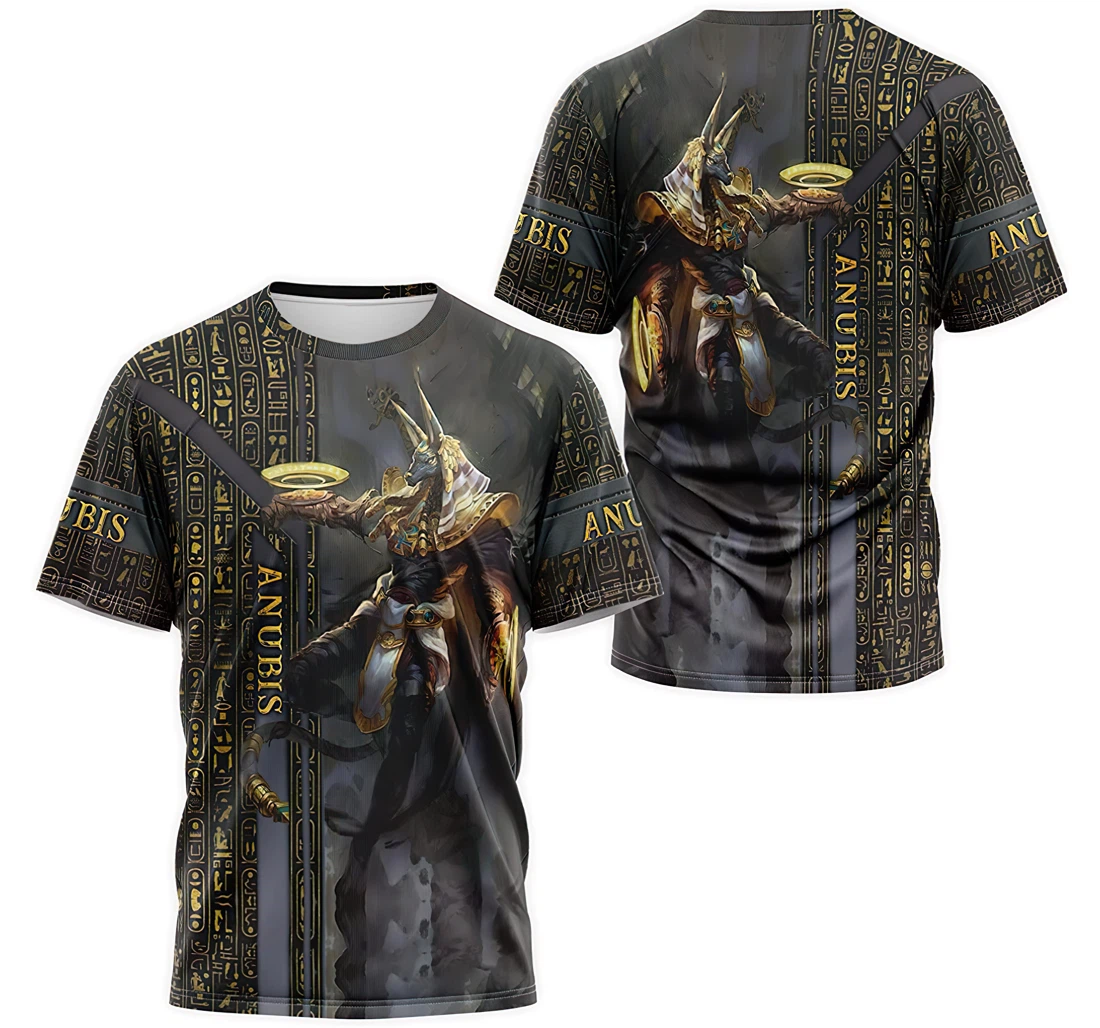 Personalized T-Shirt, Hoodie - God Egyptian Anubis 3D Printed