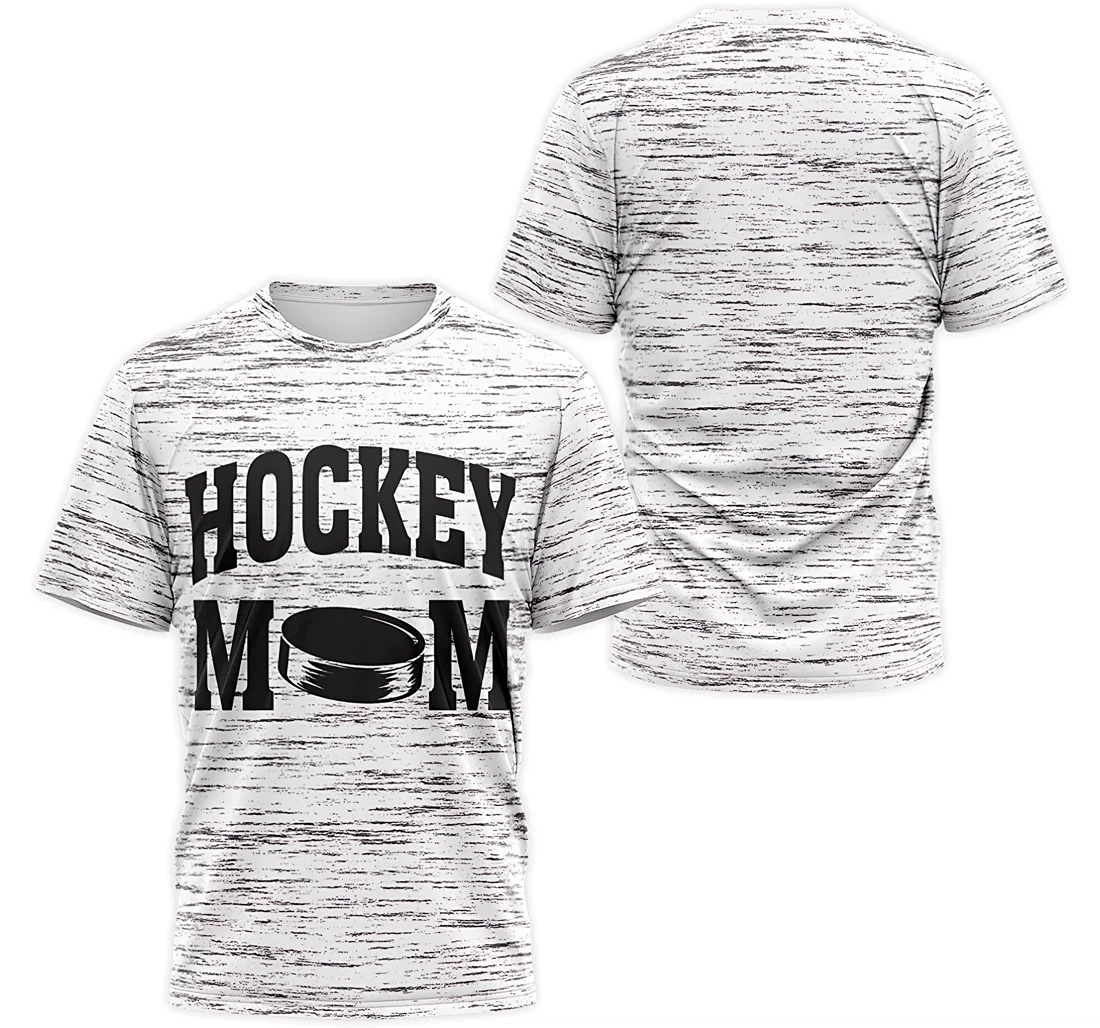 Personalized T-Shirt, Hoodie - Hockey Mom 3D Printed