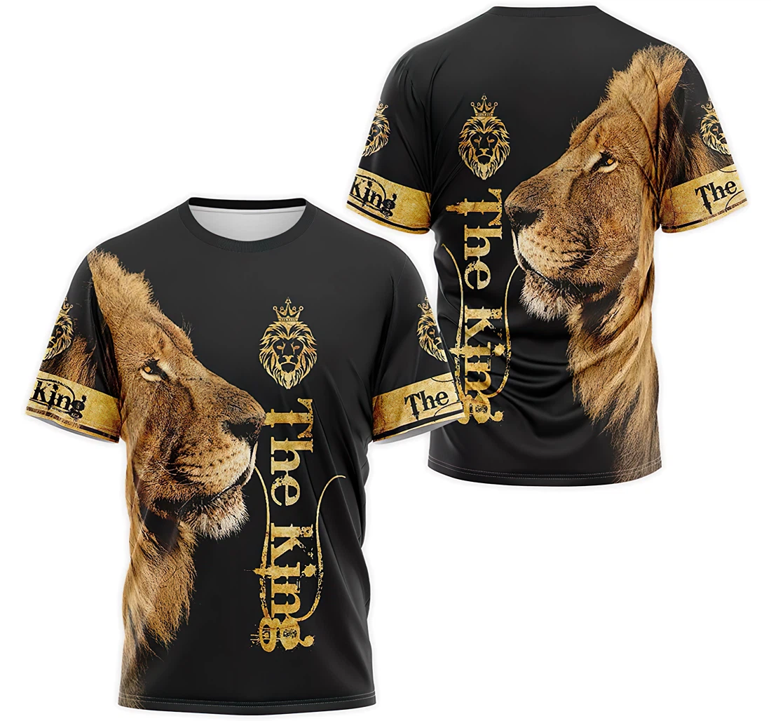 Personalized T-Shirt, Hoodie - Lion Is The King Of The Jungle 3D Printed