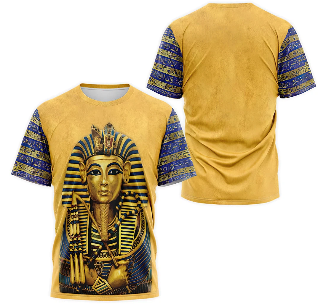 Personalized T-Shirt, Hoodie - Tutankhamun Pharaoh's Golden Mask Ancient Egypt God 3D Printed