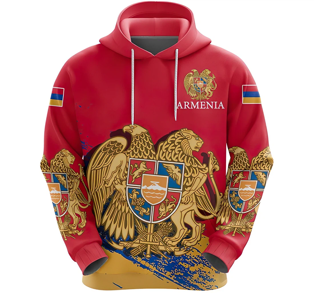 Personalized Armenia Special Hoodiest-shirt - 3D Printed Pullover Hoodie