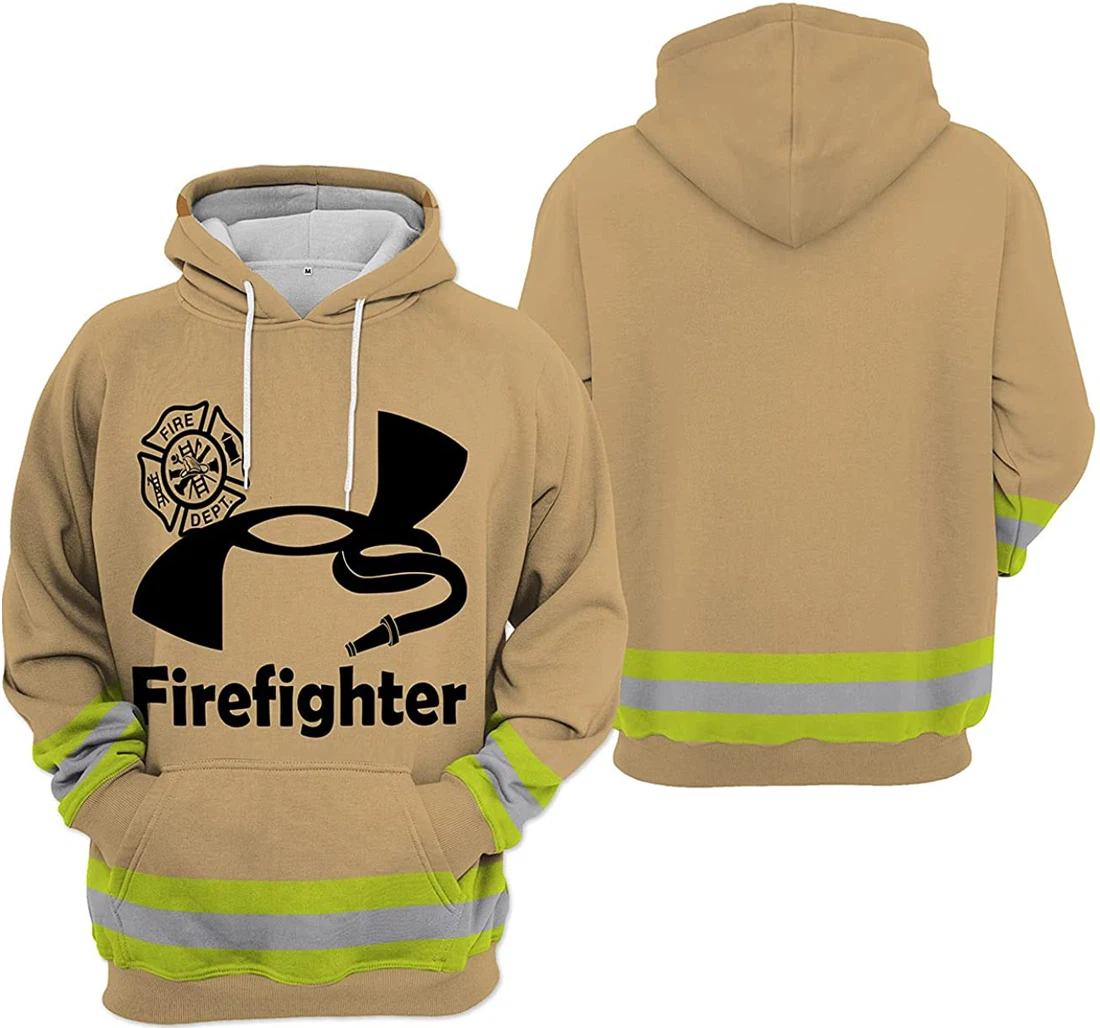 Personalized T-Shirt, Hoodie - Firefighter Water Tap Costume 3D Printed ...