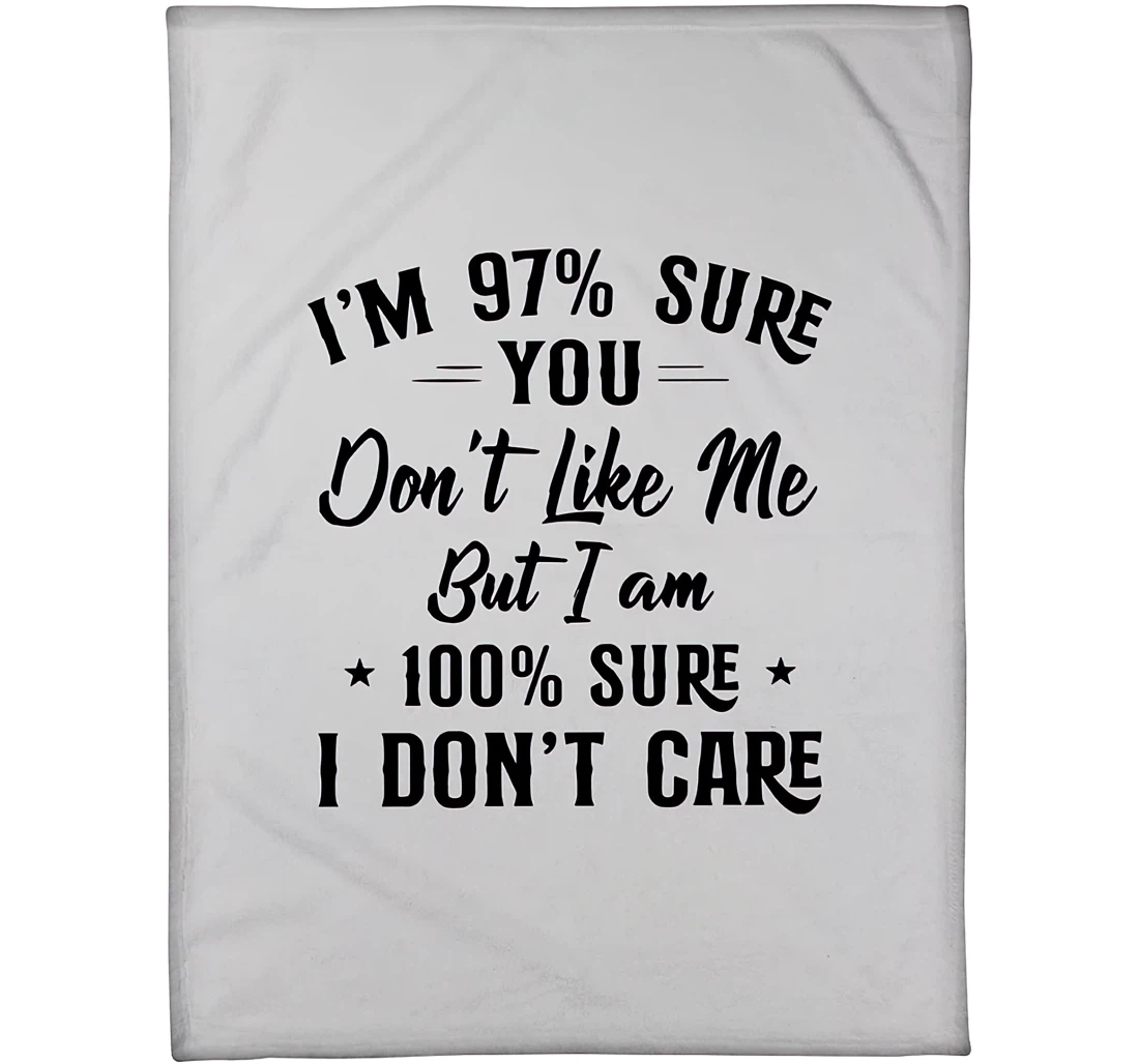 Throw Blanket, Quilt - Personalized I'm 97 Sure You Quote Xmas Winter Gift Es Sherpa Fleece