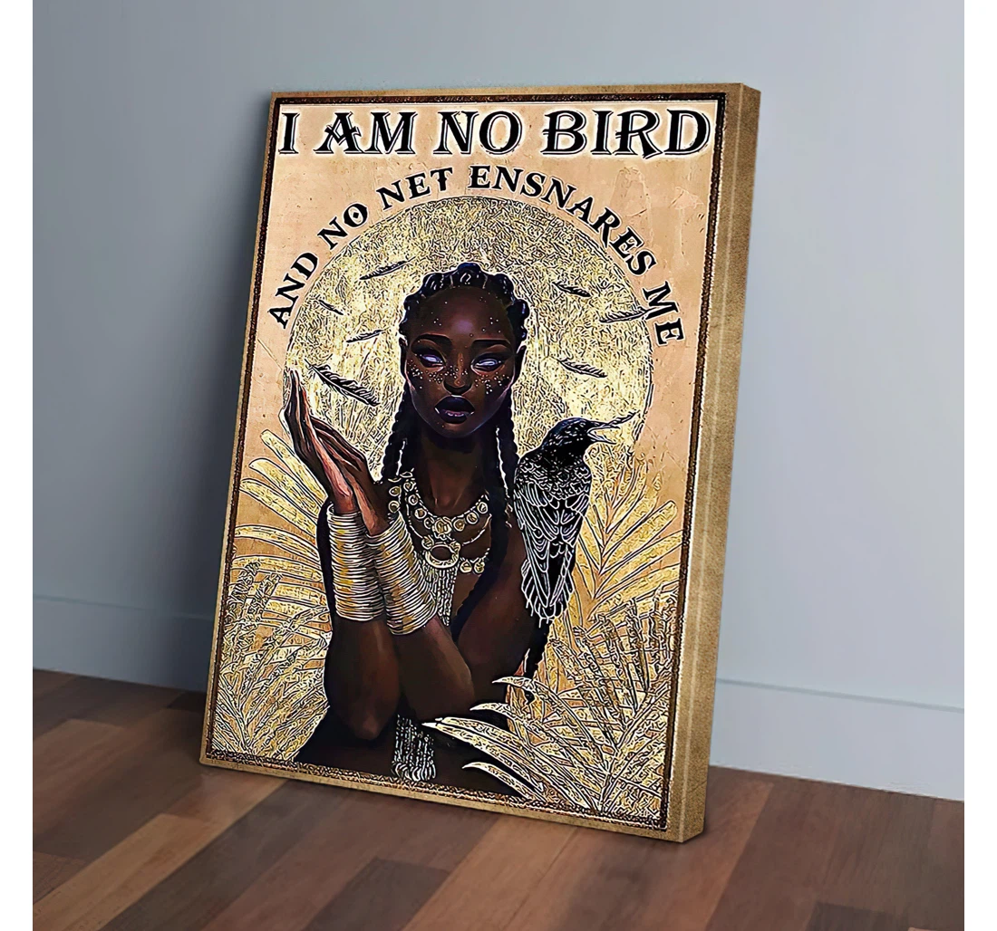 Poster, Canvas - Black Girl Gifts Print Framed Wall Art