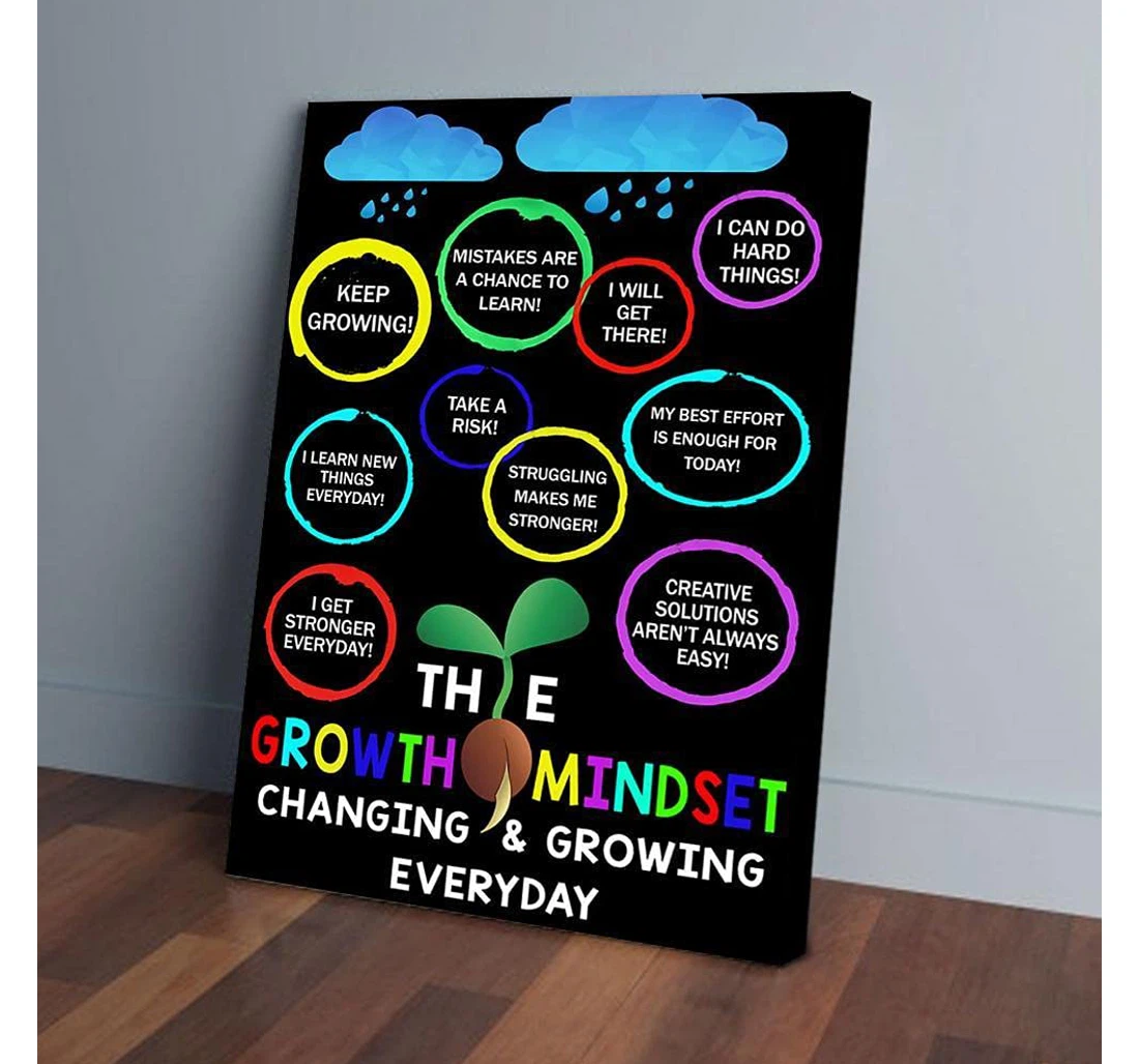Poster, Canvas - Teacher Gifts Print Framed Wall Art