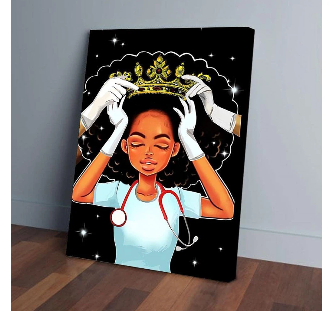 Poster, Canvas - Medical Assistants Deserve The Crown Gifts Print Framed Wall Art