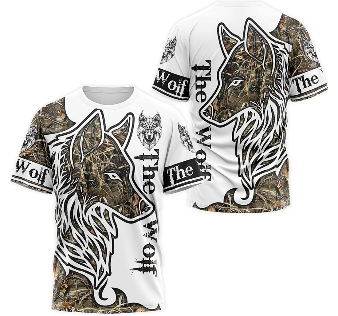 T-Shirt, Hoodie - The Wolf Tree Camo 3D Printed