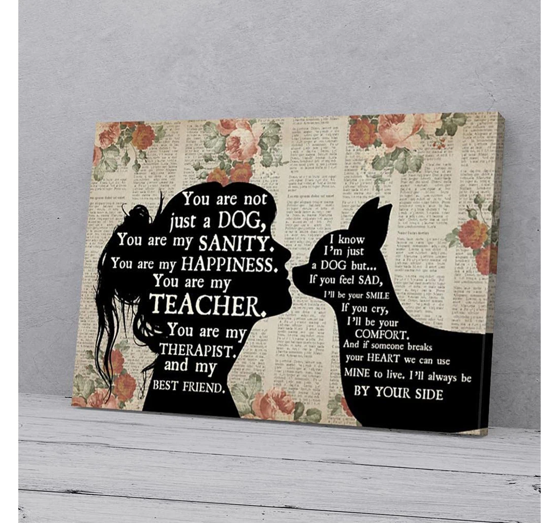 Poster, Canvas - Chihuahua Gifts Print Framed Wall Art