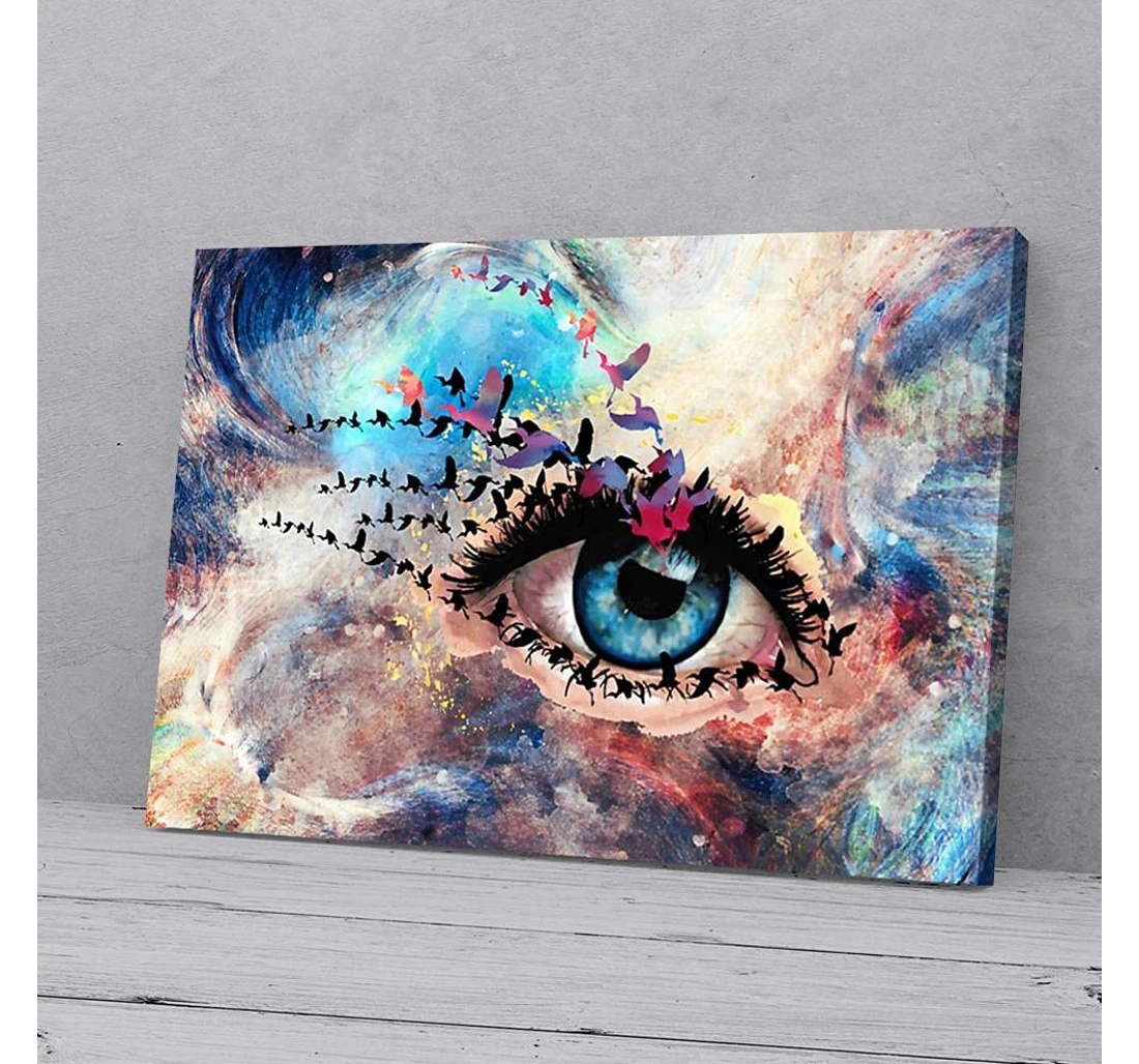 Poster, Canvas - Optometrist Eye Gifts Print Framed Wall Art