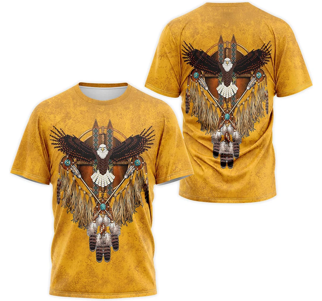 T-Shirt, Hoodie - Eagle Arrow Dreamcatcher Native American 3D Printed