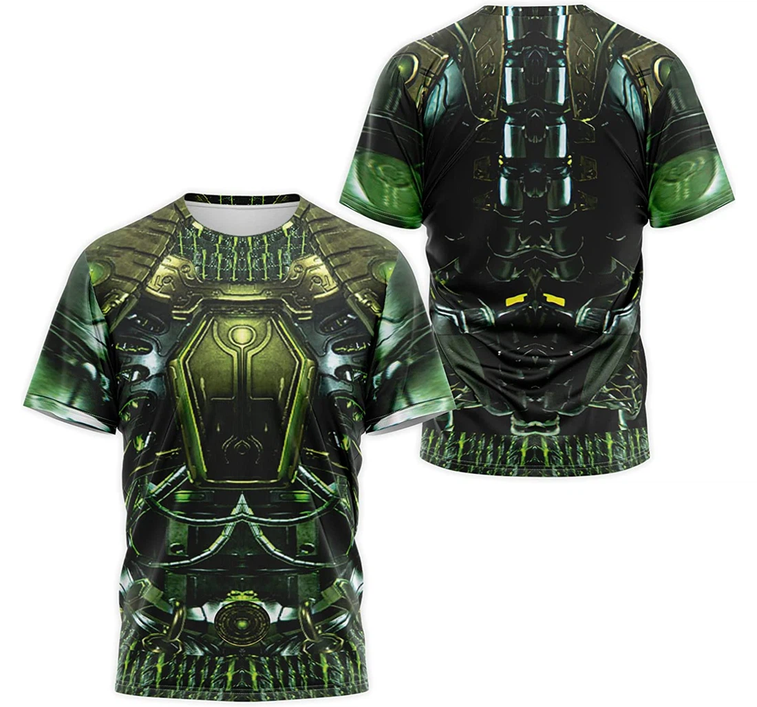 T-Shirt, Hoodie - Green Armor Cosplaycostume 3D Printed