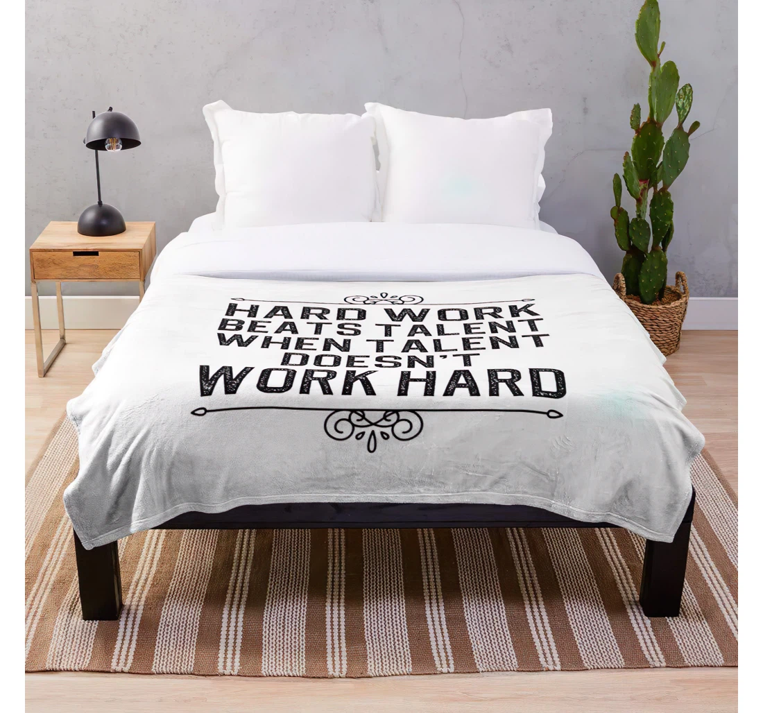 Throw Blanket, Quilt - Best Daily Quotes Mind At Funny Motivational Life Motivation Work Inspirational About Cu Sherpa Fleece