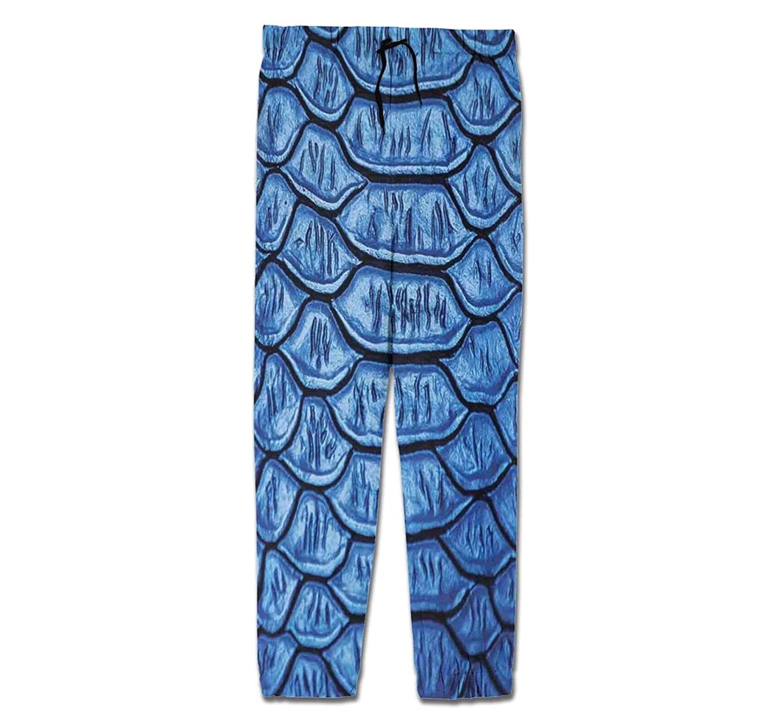 Personalized Realistic Snake Reptile Skin Alligator Sweatpants, Joggers Pants With Drawstring For Men, Women