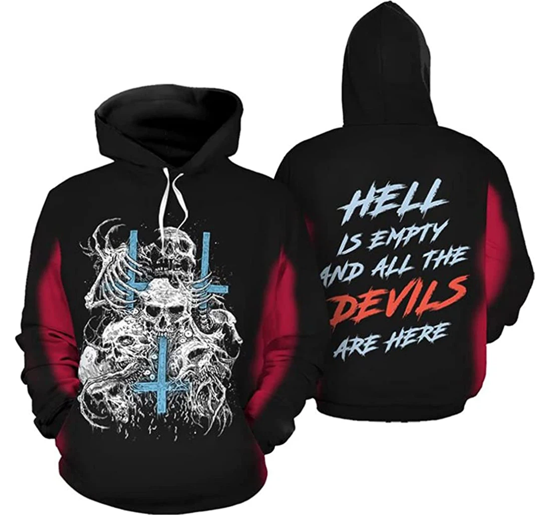 Hell Is Empty And All The Devils Are Here Included - 3D Printed T-shirt