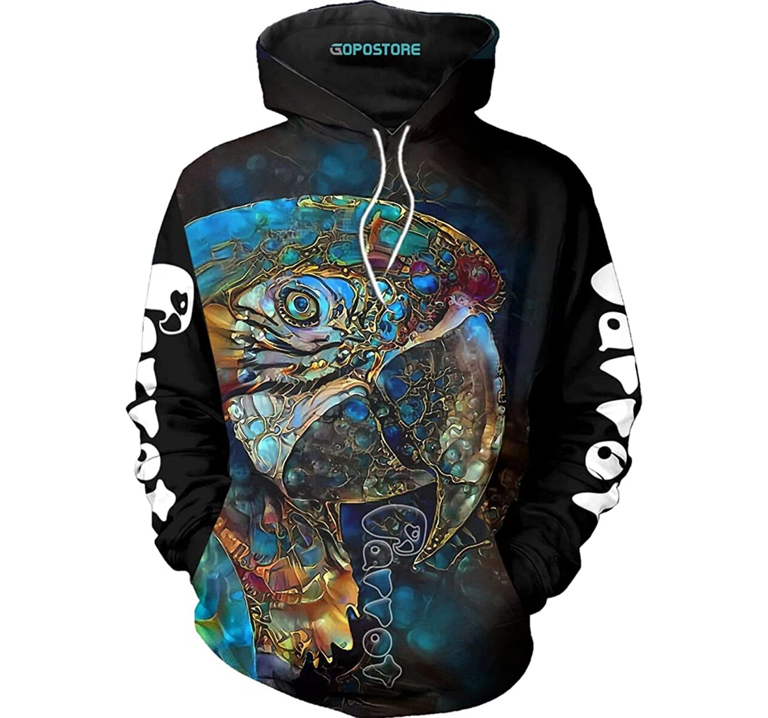 Personalized Parrot Art Fleece Short - 3D Printed Pullover Hoodie
