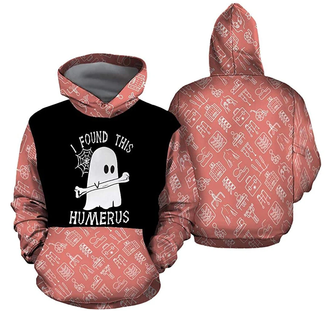 Personalized Pink Therapist Lightweight Premium Sportwear Up - 3D Printed Pullover Hoodie