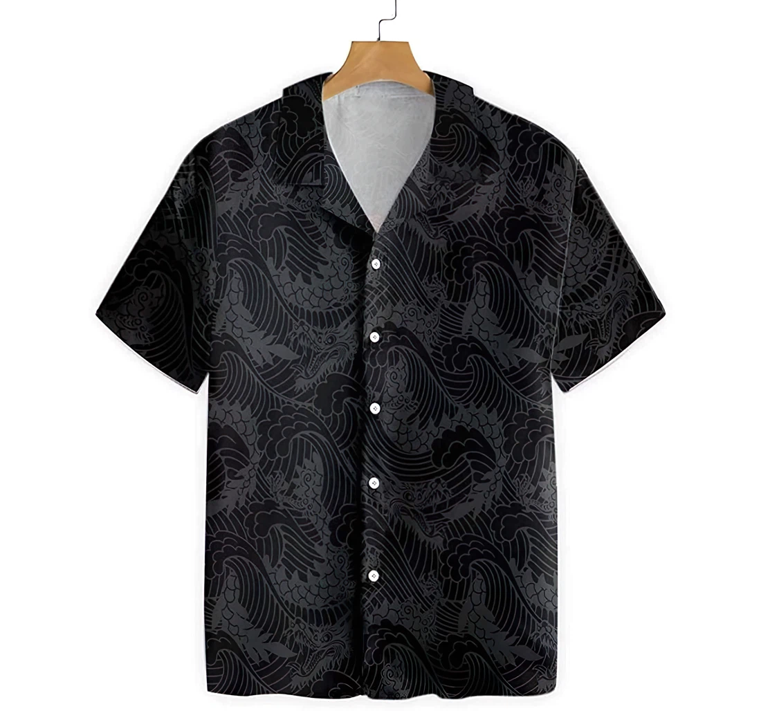 Personalized Dragon Summer Clothes Hawaiian Shirt, Button Up Aloha Shirt For Men, Women