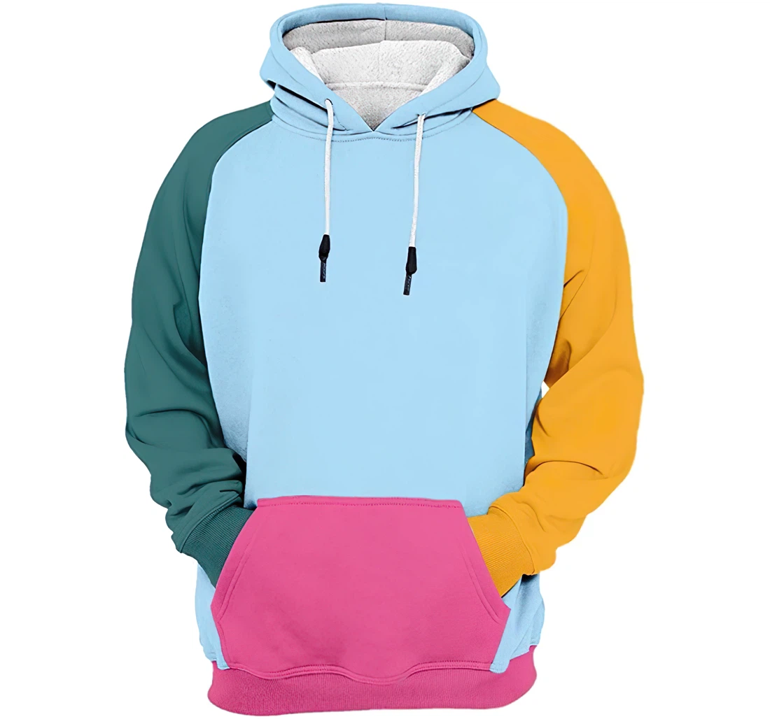 Kay Man And Woman - 3D Printed Pullover Hoodie