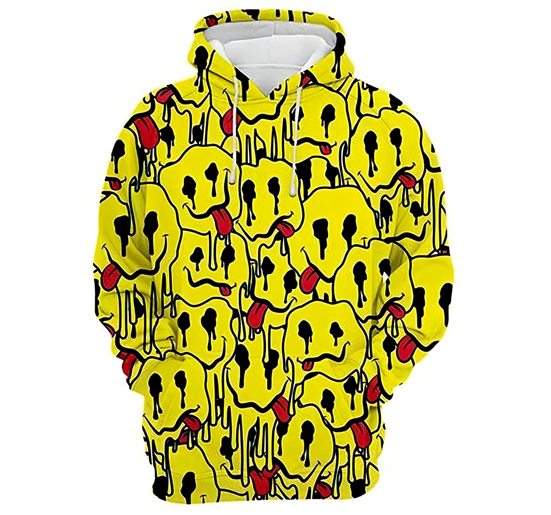 Smile Dip Tshirt Men - 3D Printed Pullover Hoodie