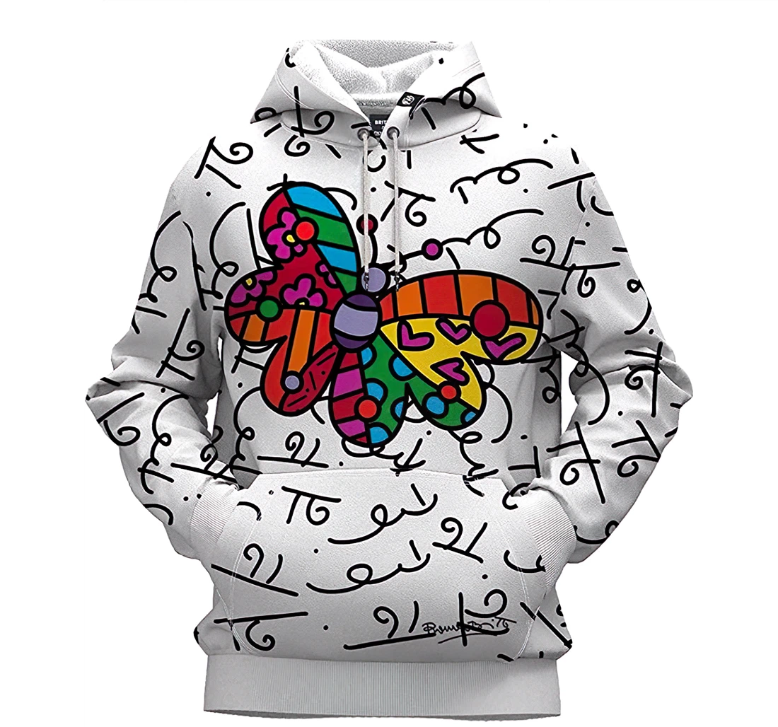 Butterfly Garden Tshirt - 3D Printed Pullover Hoodie