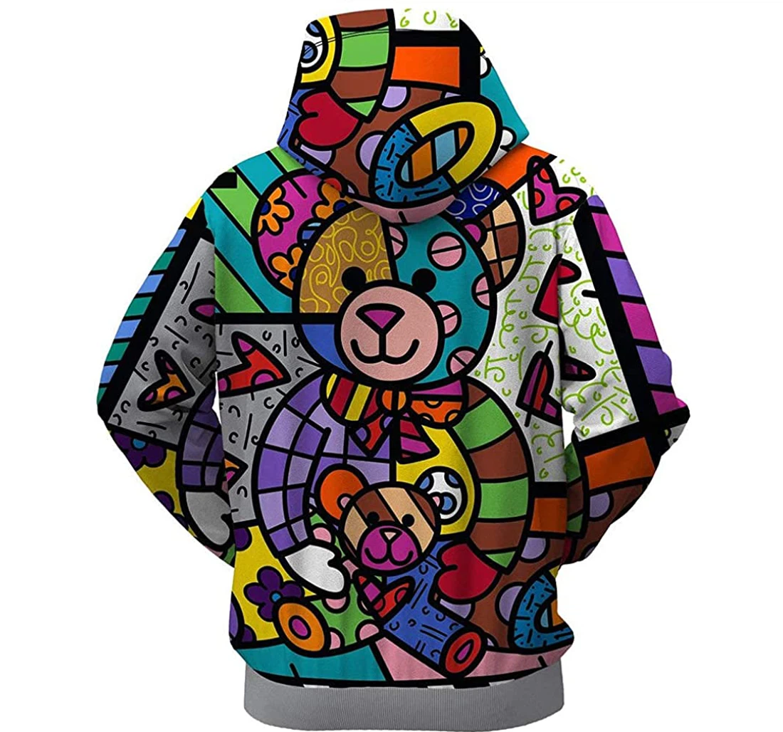 bear family hoodie