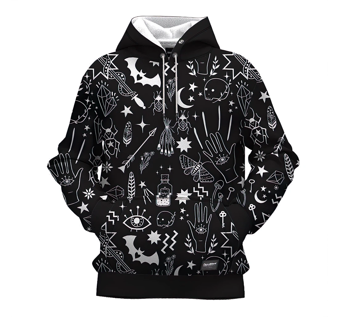 Enchanted Items Tshirt - 3D Printed Pullover Hoodie