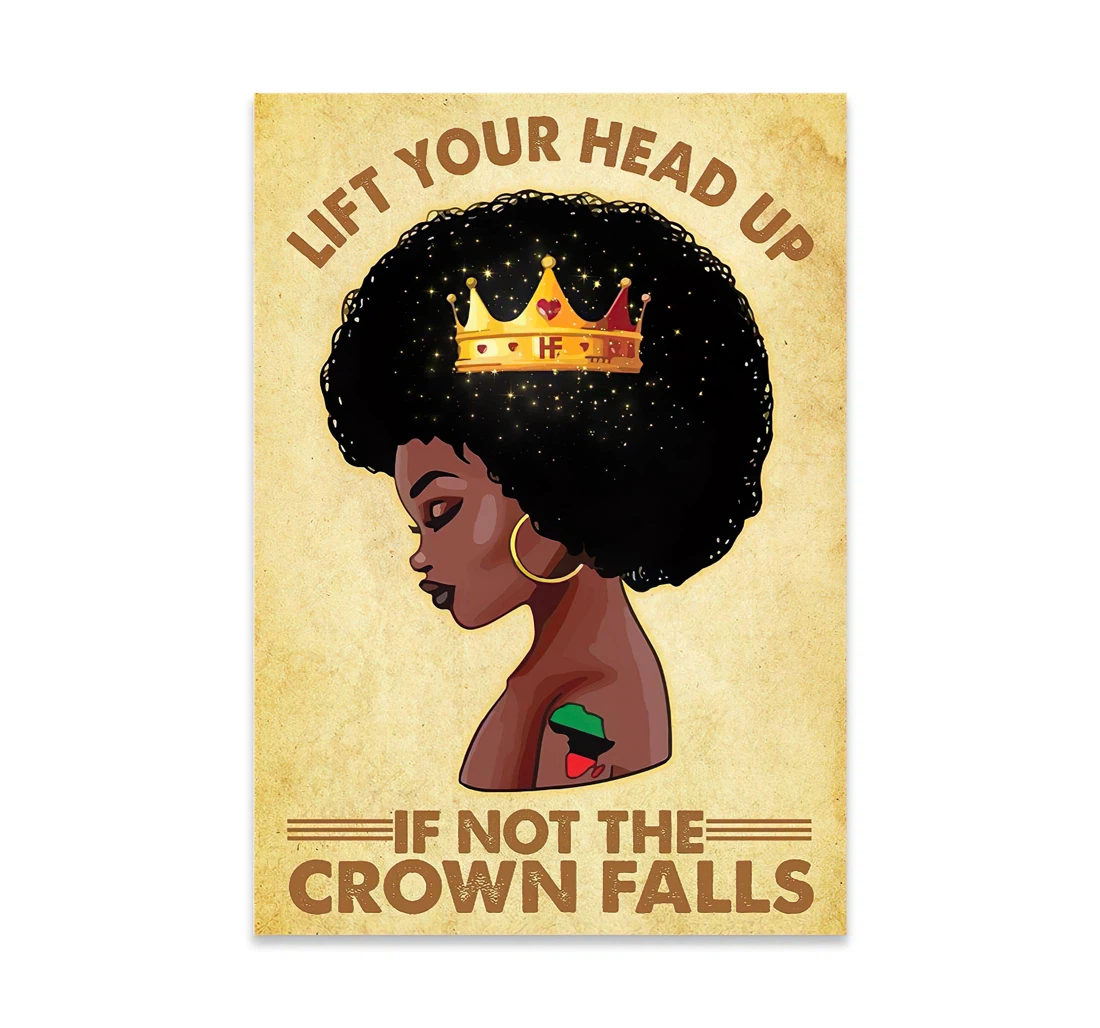 Poster, Canvas - Lift Your Head Up Print Framed Wall Art