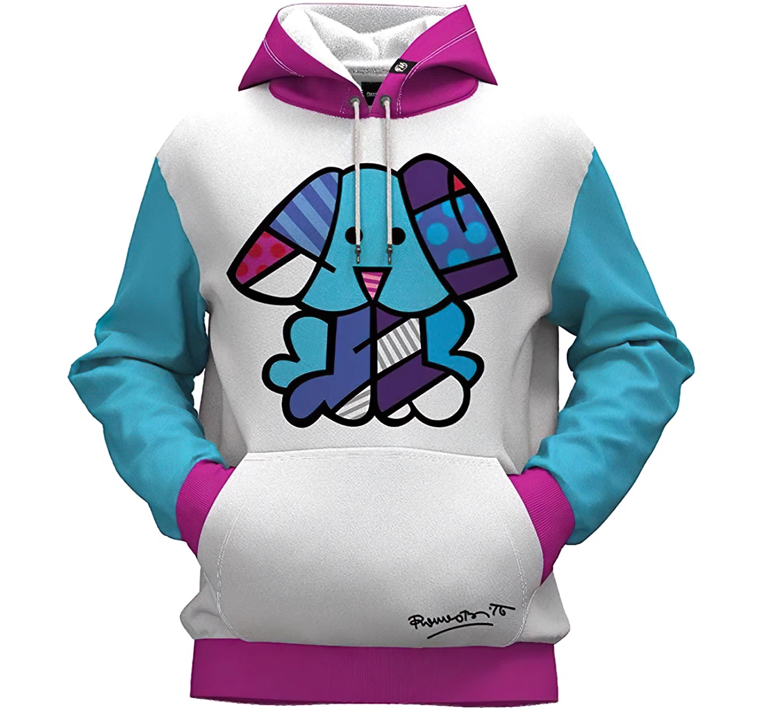 Azul Dog Man And Woman - 3D Printed Pullover Hoodie