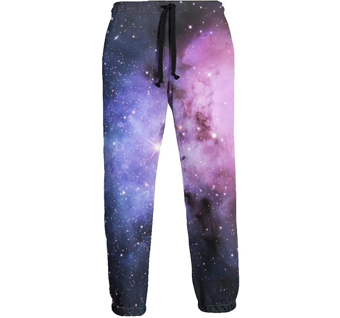 Personalized Sky Galaxy Space Athletic Running Workout Pant Sweatpants, Joggers Pants With Drawstring For Men, Women